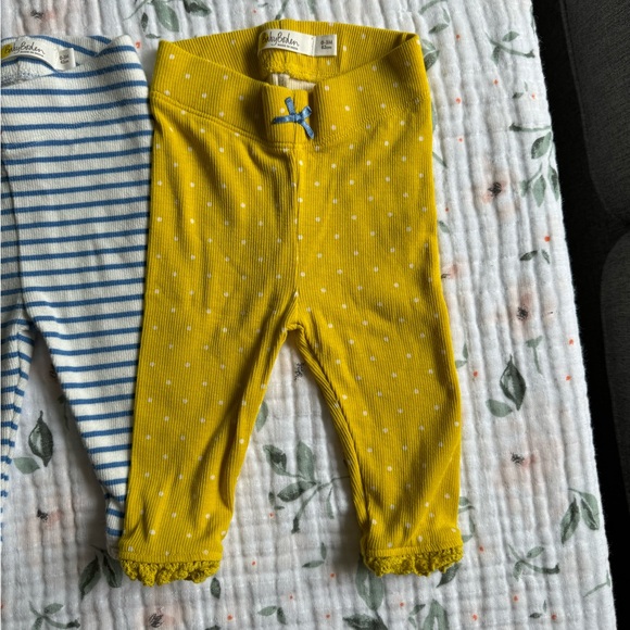 Baby Boden Ribbed Lace Leggings - Picture 6 of 11